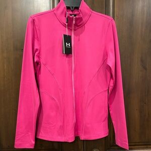 Under Armour Women's Vibrant Pink Jacket Water Repellent